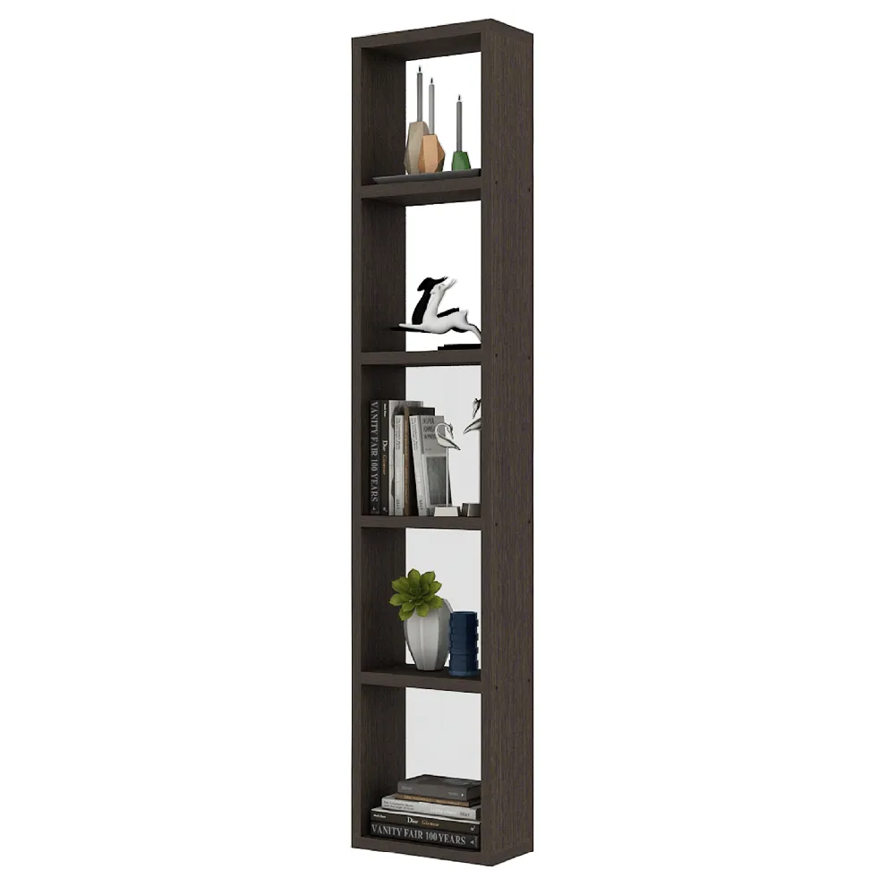 Triton Neo Storage Rack, Bookcase , Wall Mount Bookshelves, Classic Wenge