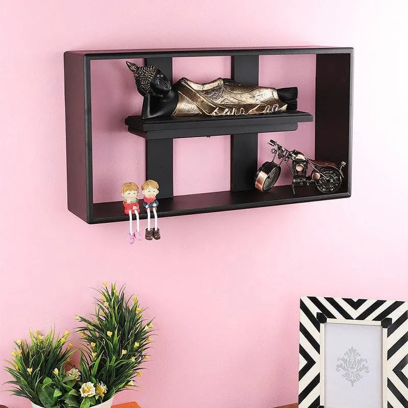 Urban Chic Wall Shelf - Black