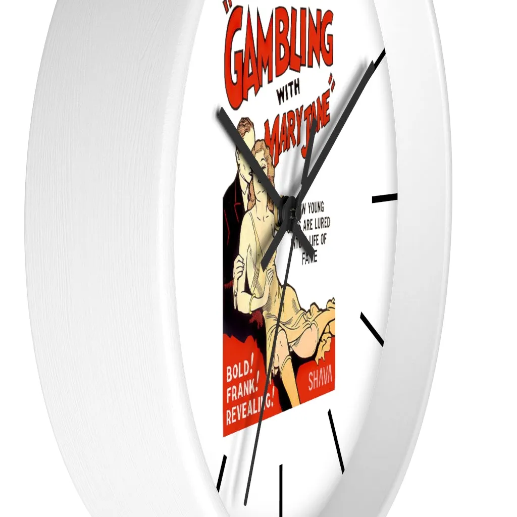 VCC Home & Livings-Home Decor / Wall clock / Gambling with Mary jane