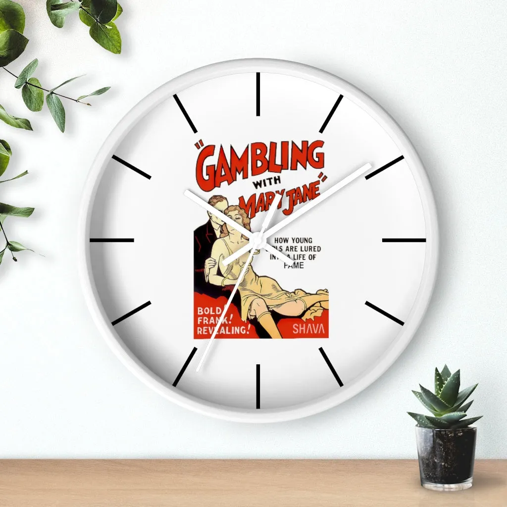 VCC Home & Livings-Home Decor / Wall clock / Gambling with Mary jane