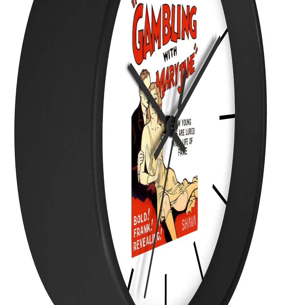 VCC Home & Livings-Home Decor / Wall clock / Gambling with Mary jane