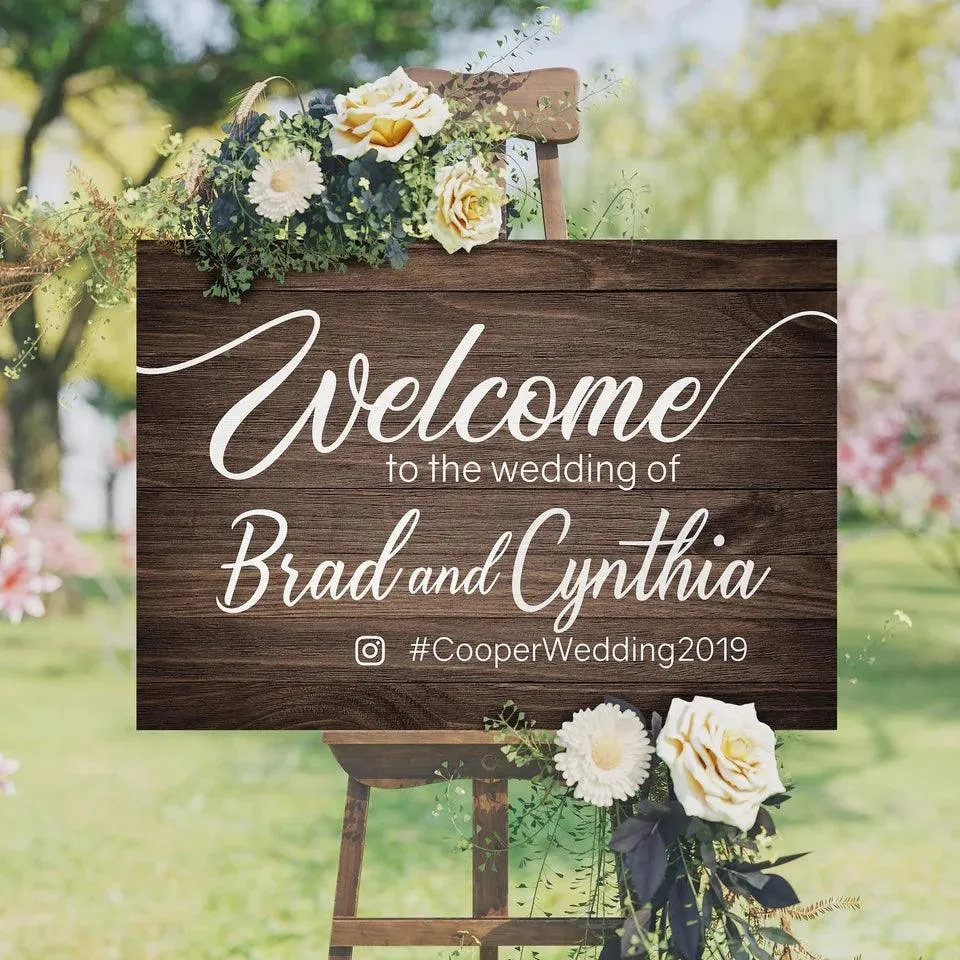 Wedding Sign