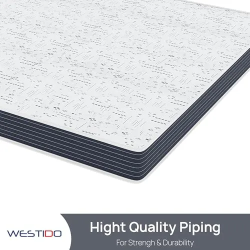 WESTIDO SteadySupport Multiple High Resilience (HR) Foam | High Resilience (HR) Foam Knitted Fabric King Size Zero Partner Disturbance SteadySupportKQ8inch70x78