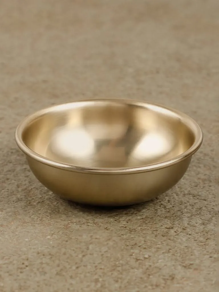 Westside Home Dull Gold Stainless Steel Bowl - (Set of 4)