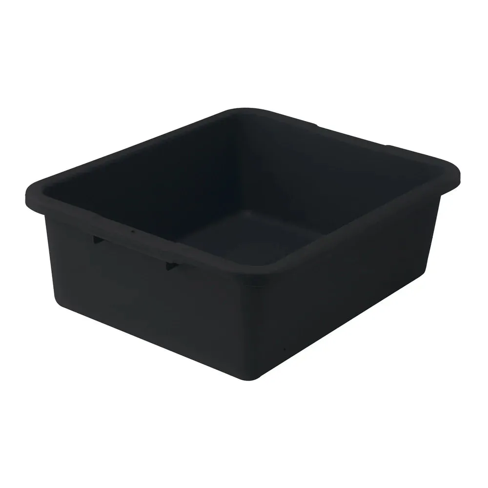 Winco PLW-7K 7" Black Heavy-duty Dish Box