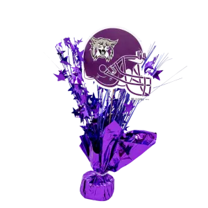 WSU Football Helmet Centerpiece Spray 14" | 1 ct