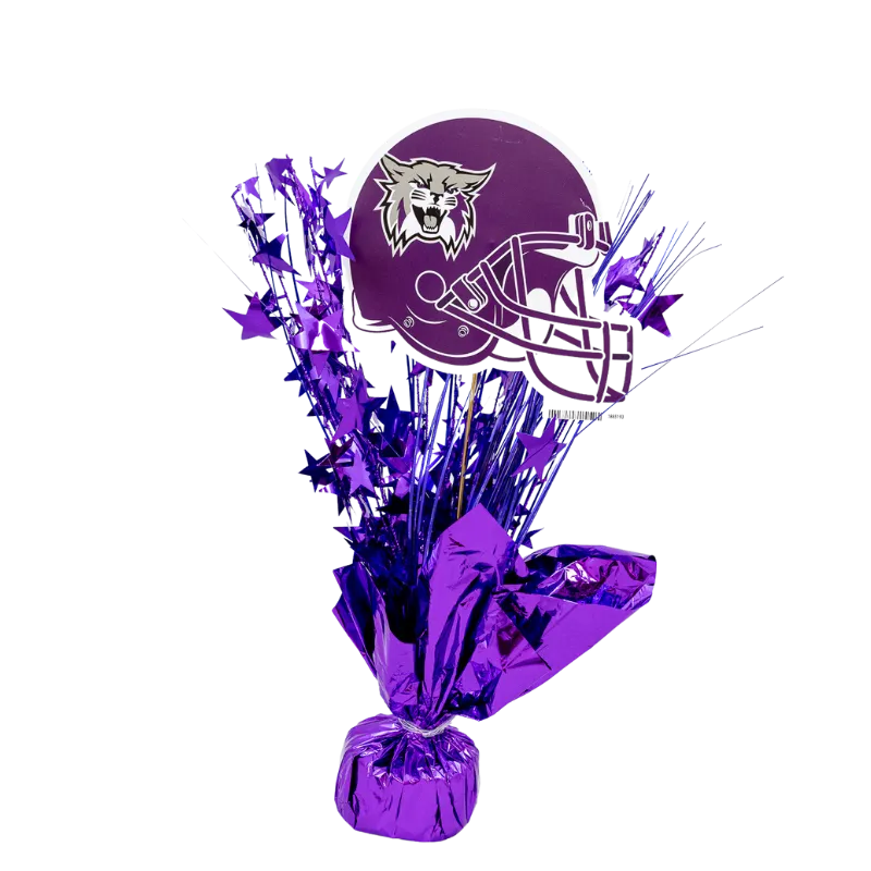 WSU Football Helmet Centerpiece Spray 14" | 1 ct