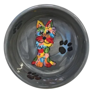 Yorkie Terrier Rainbow Palz™ Bowl