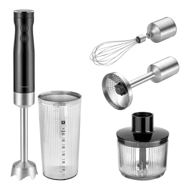 Zwilling Enfinigy 4-pc Hand Blender With Accessories Set